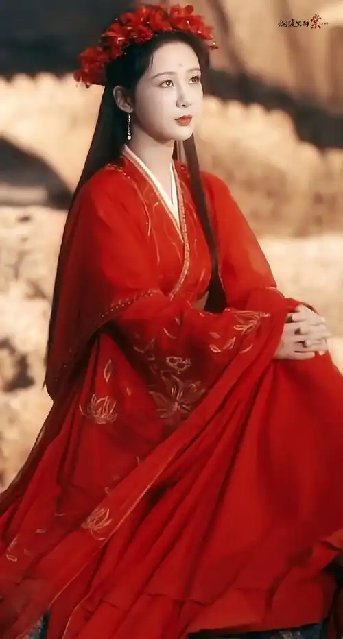 杨紫小夭红衣be氛围感