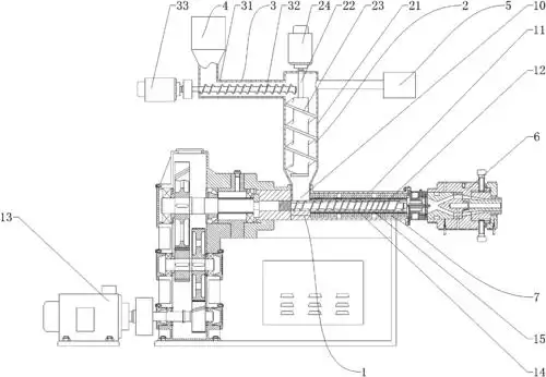 cn208006214u_双螺杆挤出机有效