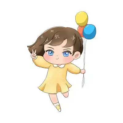 小孩卡通图片