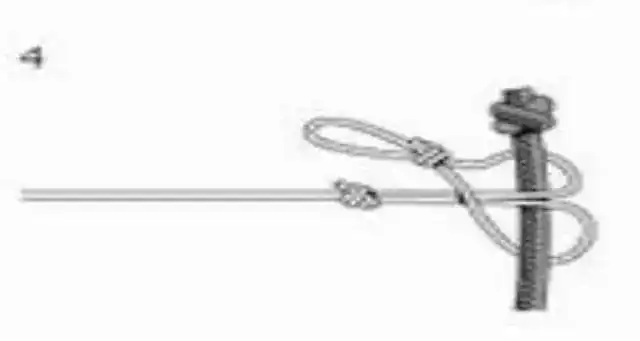 鱼竿红绳打结方法图文教程