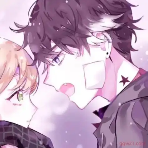 小高冷动漫情侣头像一左一右我们彼此相爱真心的