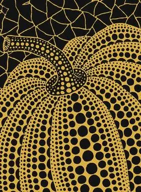 草间弥生装饰画