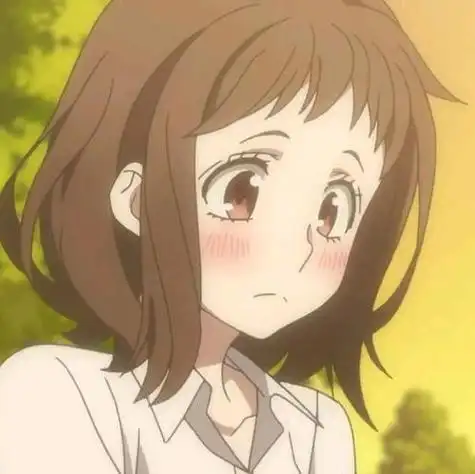 动漫女生头像满目温柔