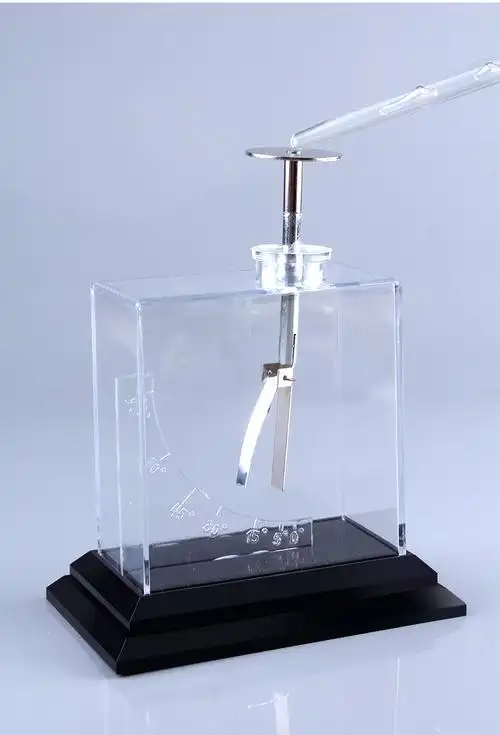 箔片验电器摩擦起电静电实验初中物理电学少儿科学实验器材教学仪器