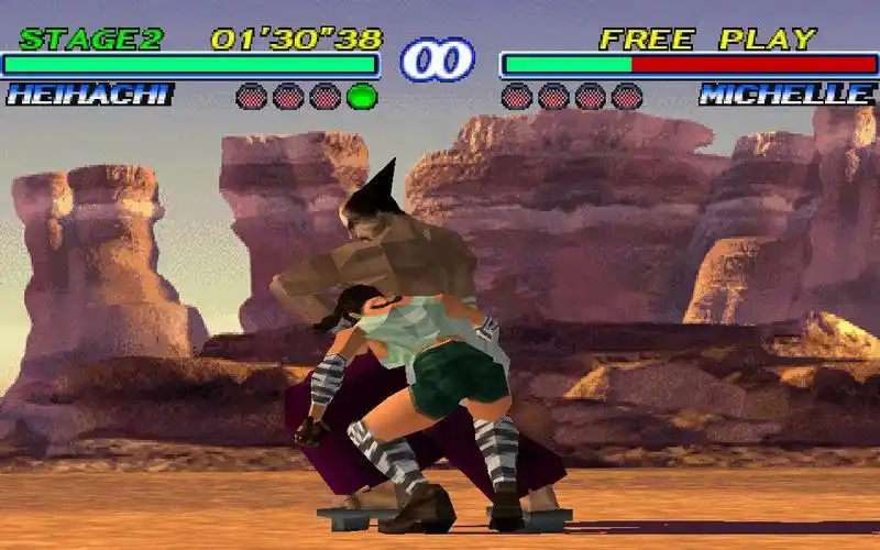 【铁拳2】【最高难度】【山岛平八】【通关 动画】2023-11-18 15-28