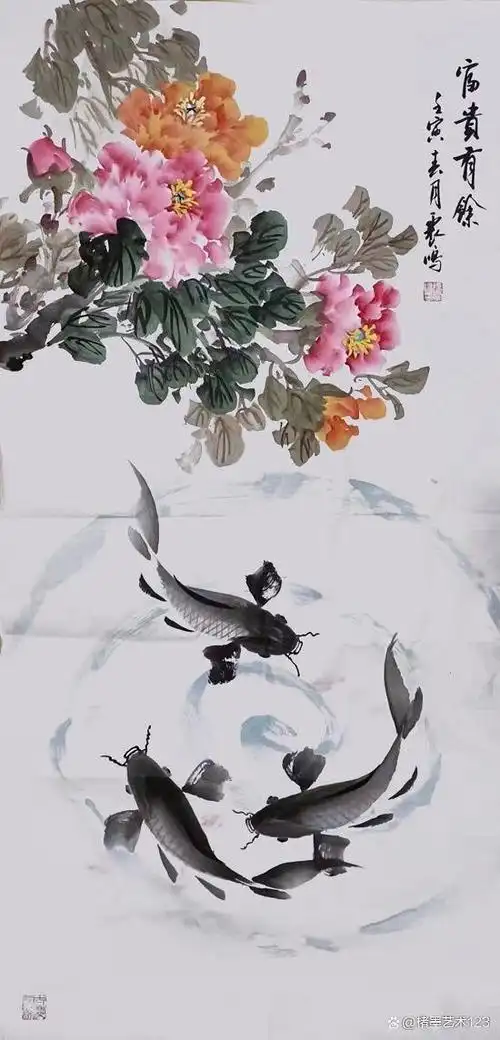 张震鸣中国当代著名画家——师承名家,挥洒自如