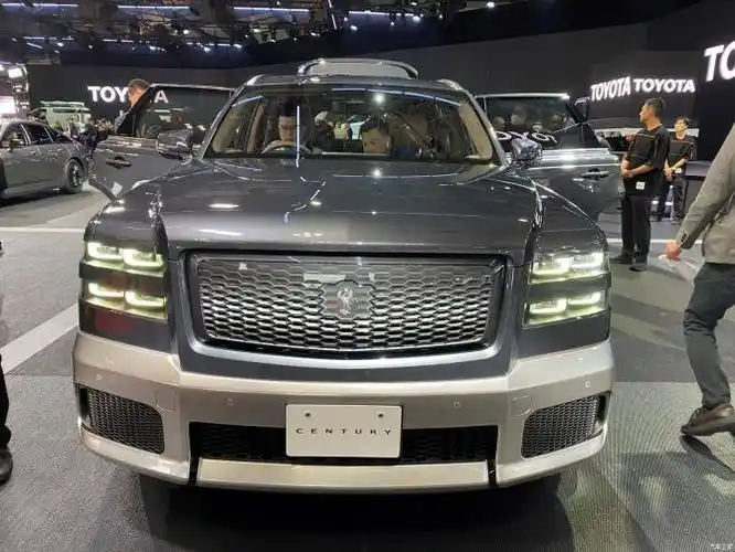 东京车展全新丰田世纪suv实车亮相