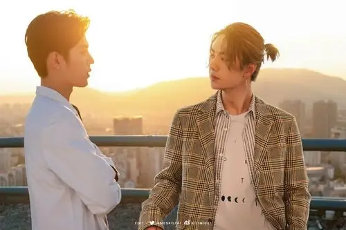 博君一肖王一博肖战合体同框图