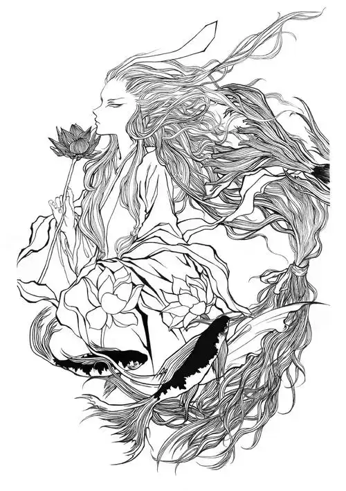 人物绘画中线条的魅力 - 美篇