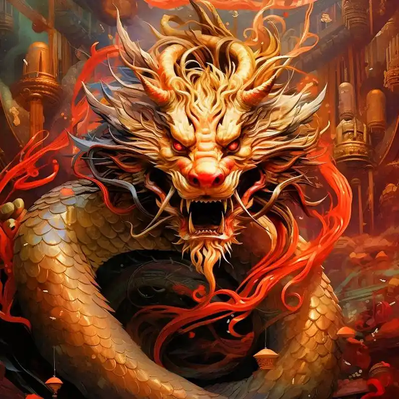 中华神龙翱翔在云之巅#创作灵感 #见者好运 #ai绘画 #原 - 抖音