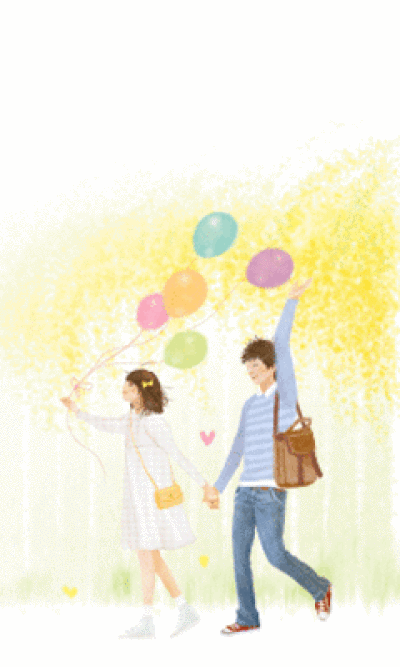 简单情侣卡通图 - 堆糖,美图壁纸兴趣社区