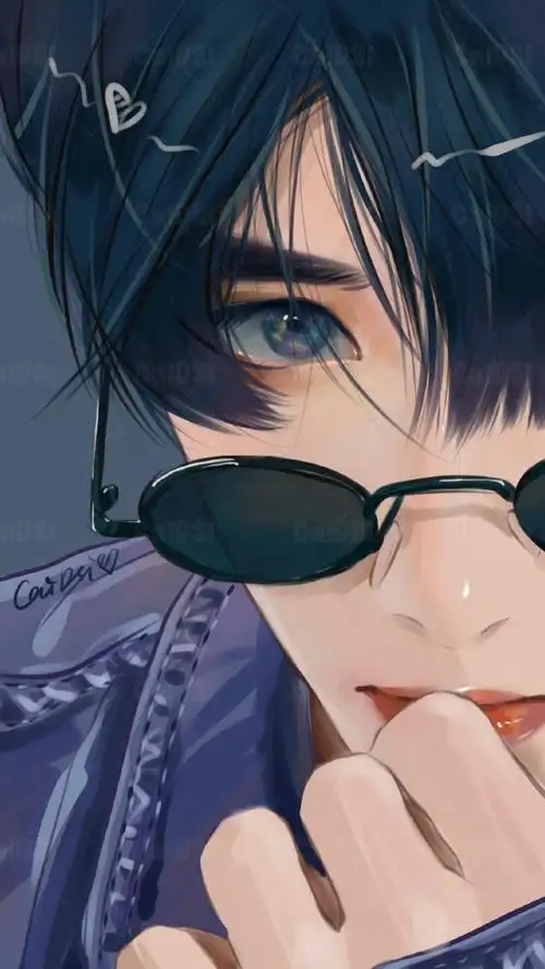 刘耀文超话#刘耀文 超绝少年气#手绘吻文,帅哥就要怼脸拍!