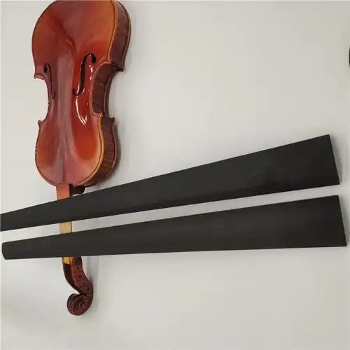 大中小提琴印尼乌木指板 小提琴制作材料配件 弦枕 4/4大提琴棱形指板