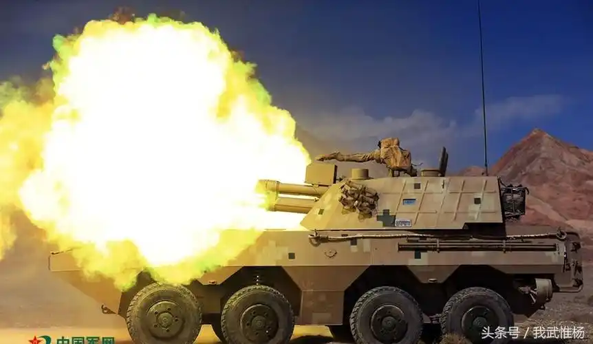 火炮开火,烈焰沸腾