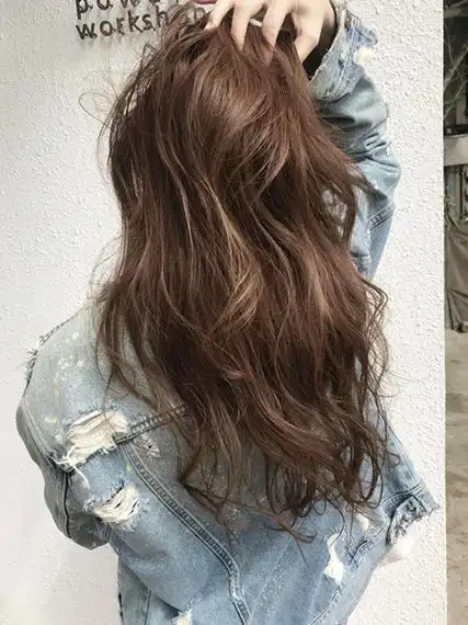 提亮肤色的棕色头发大全素颜也能提气色的奶茶发色图片2019