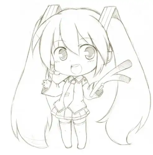 黑白线稿q版动漫线稿可可爱爱元旦期间又有事做啦