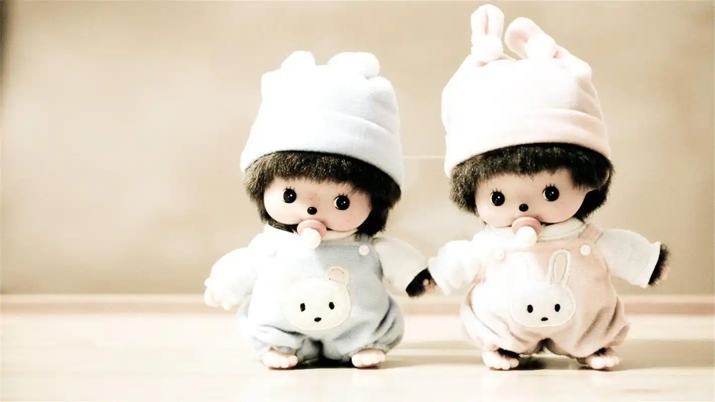 精选可爱的蒙奇奇玩偶唯美图片桌面壁纸高清