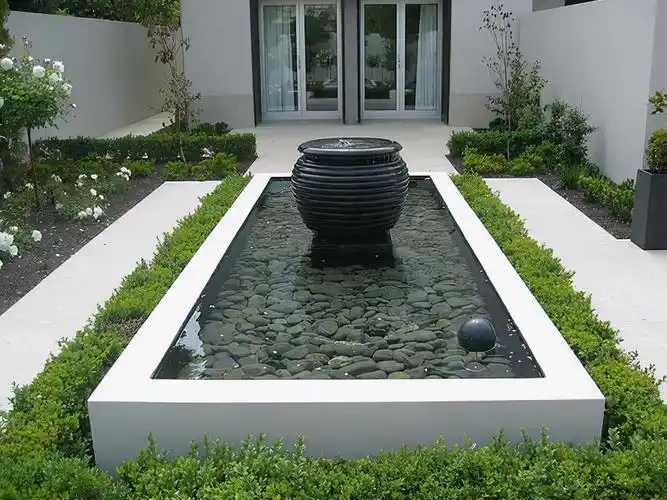 50款精致的庭院水景设计案例,做花园一定用得上