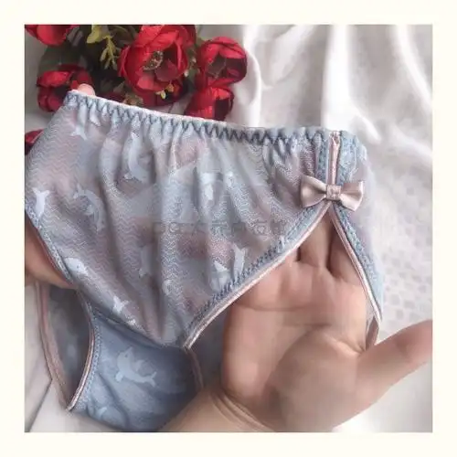 冰丝内裤女可入插内入全透明少妇夫妻内裤欧美日系网纱无痕少女全蕾丝