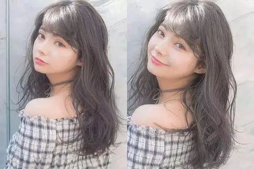 睡不醒中长发卷发慵懒空气感烫卷性感撩人