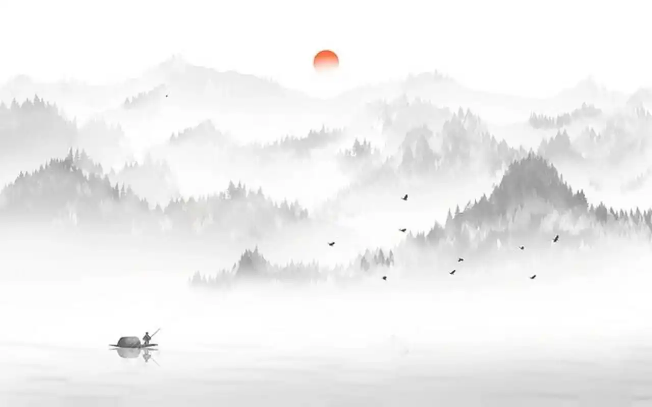 宝子们,今天给大家分享一下,古风水墨背景素材