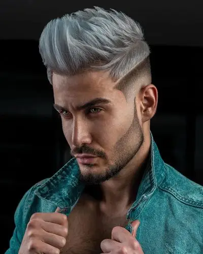 欧美创意男士发型