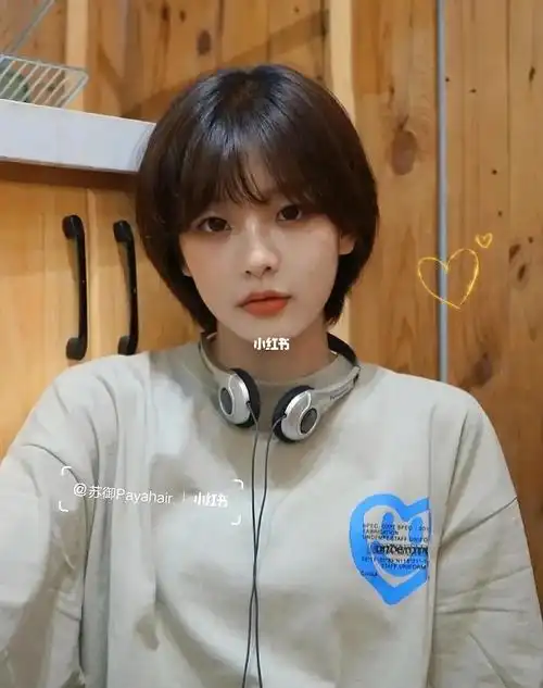 甜酷日系女生超a帅到爆炸日系超a短发