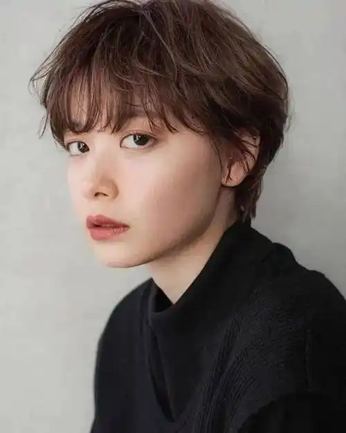 文艺风短发发型 轻松打造日系小清新风格_中性_女生_的设计