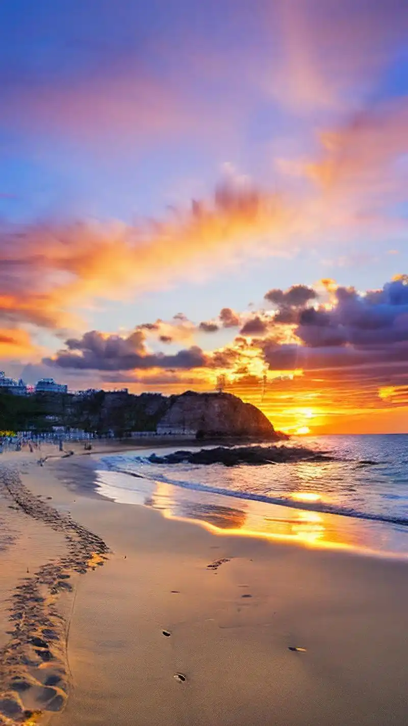 夏日阳光沙滩壁纸大放送92157715 夏日炎炎,快来换上这些充满