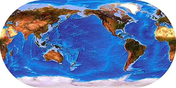 太平洋海底地形