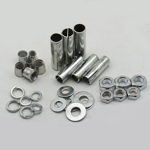 吊顶丝杆三件套吊筋牙条组合膨胀管膨胀螺丝拉爆胀管皮681012 m6 国标