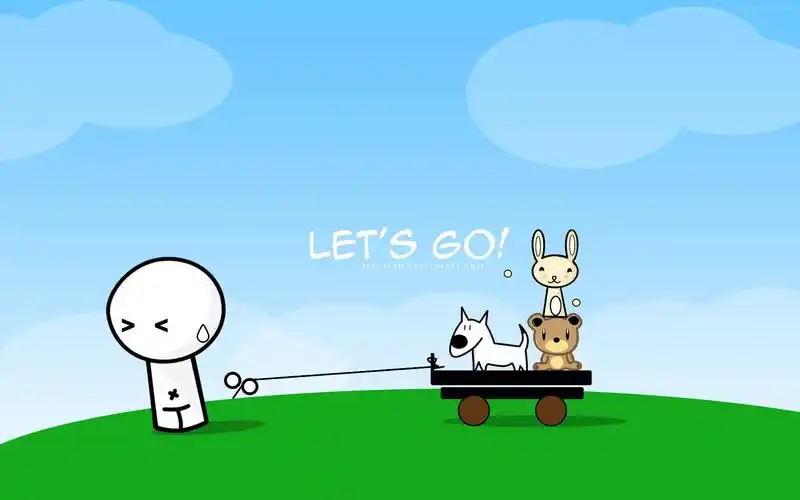 pincel3d简约卡通,高清图片,电脑桌面-壁纸族