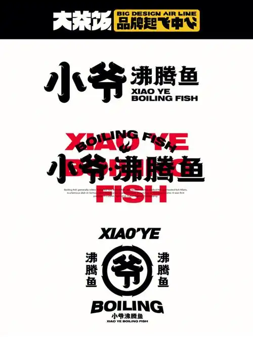 no5小爷沸腾鱼杭州餐饮品牌vi设计