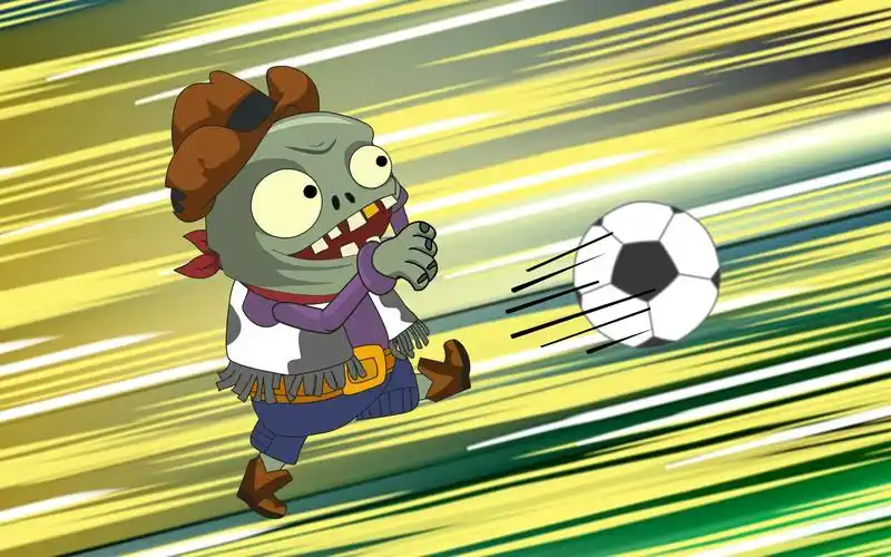 【植物大战僵尸同人动画】骑牛小鬼同学的足球-搞笑游戏动画