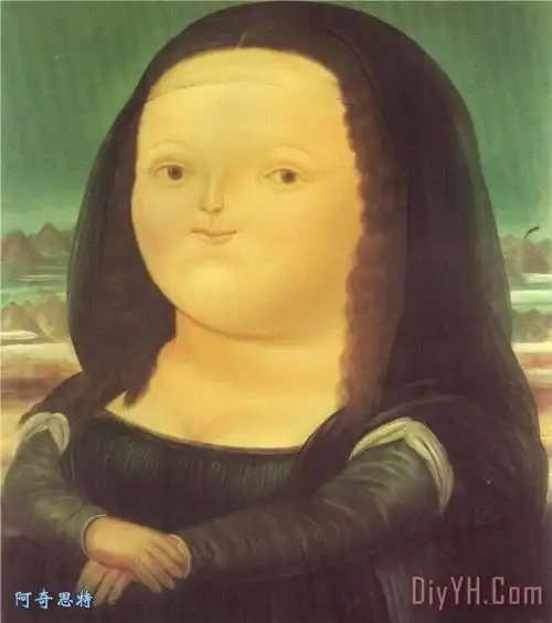 蒙娜丽莎装饰画