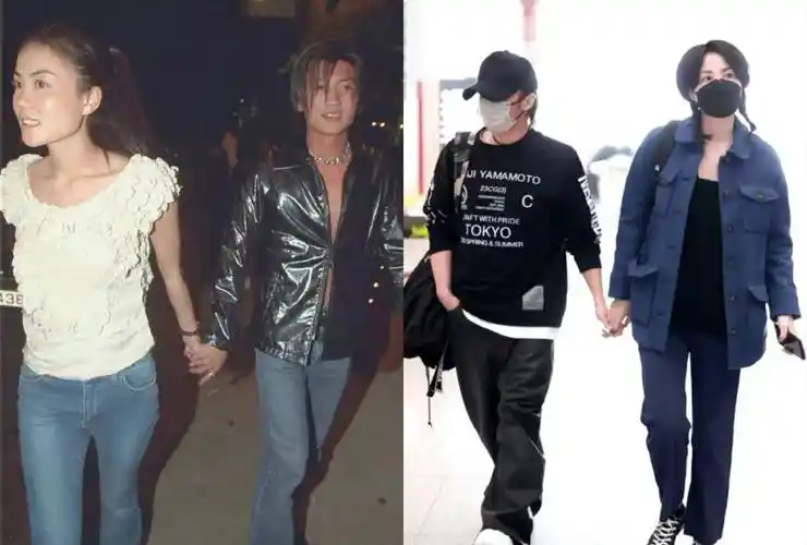 秀恩爱不造人,两人前任李亚鹏,张柏芝恋爱生娃两不误_谢霆锋_王菲