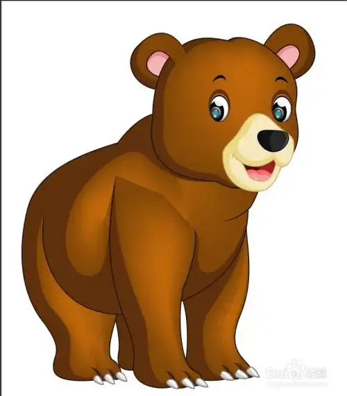 狗熊图片设计