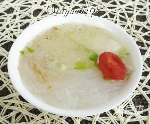 冬瓜粉丝汤的做法