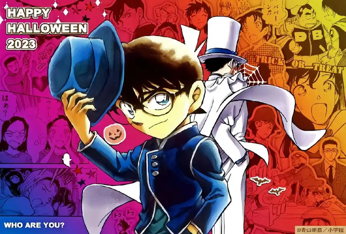 万圣节贺图也在磕～#mac漫剪团 #怪盗基德 #名侦探柯南  - 抖音