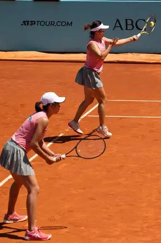 网球——马德里公开赛:张帅/徐一璠出局