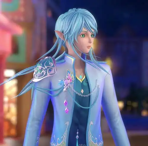 《精灵梦叶罗丽》男角色中的颜值担当,水王子盛装打扮,帅到极致