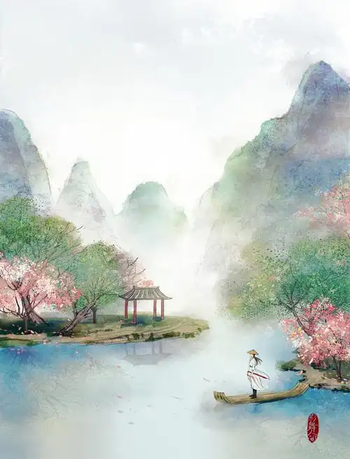 古风山水|插画|创作习作|影舞人间 - 原创作品 - 站酷 (zcool)