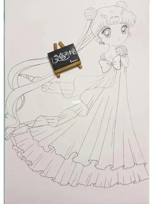 可爱q版月野兔美少女战士