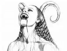 半人半鬼简笔画