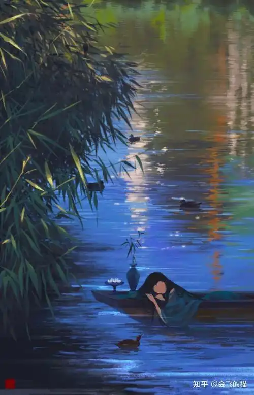 古风唯美插画集|超温柔,绝美意境 - 知乎