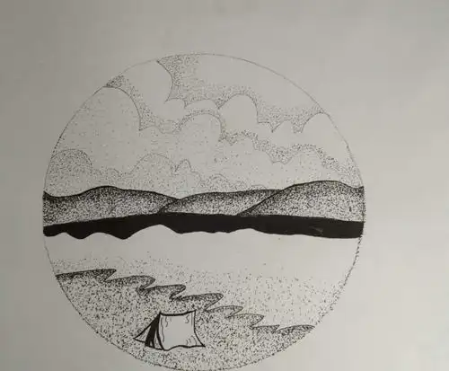 19美一班美术点绘