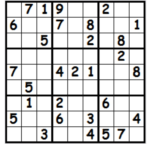 九宫格数独简易版