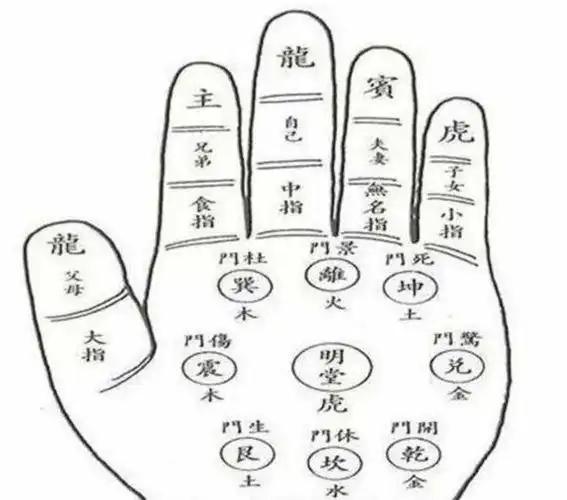 手相八卦十二宫,掌握小诀窍,自己就能看手相