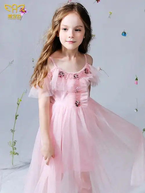 儿童生日公主小女孩裙子礼服女童洋气