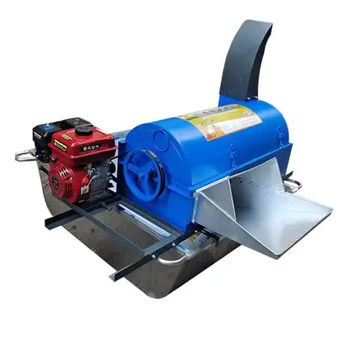 打谷机水稻脱粒机家用全喂入高喷自动排草稻谷脱粒机小型稻谷脱粒